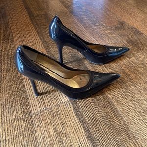 Charles by Charles David chocolate brown patent leather heels